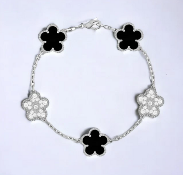 CloveLux™ Clover Iced Bracelet