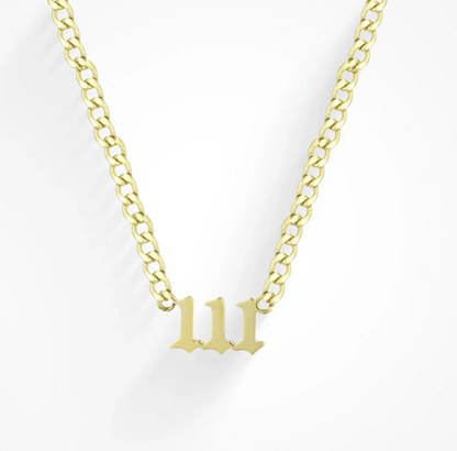 CloveLux™  Angel Number Necklace